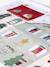 Fabric Advent Calendar red 