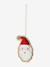 Pack of 10 felt tree decorations red 