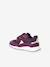 Baby first steps shoes with touch-fastening straps plum 