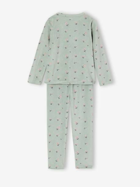 Pack of 2 pyjamas for girls old rose 