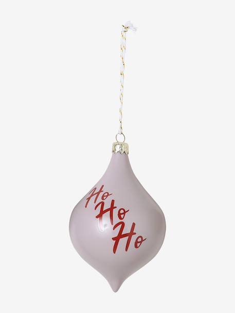 Pack of 10 Christmas tree baubles multicoloured 