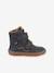 Children's barefoot winter shoes BAREFOOT TEX WINTER Froddo brown+night blue 