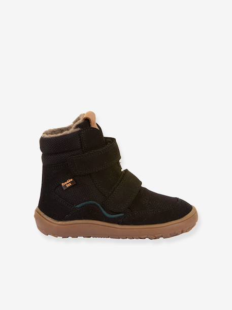 Barefoot TEX WINTER FRODDO children's winter boots black+bordeaux red+night blue+olive+slate grey 