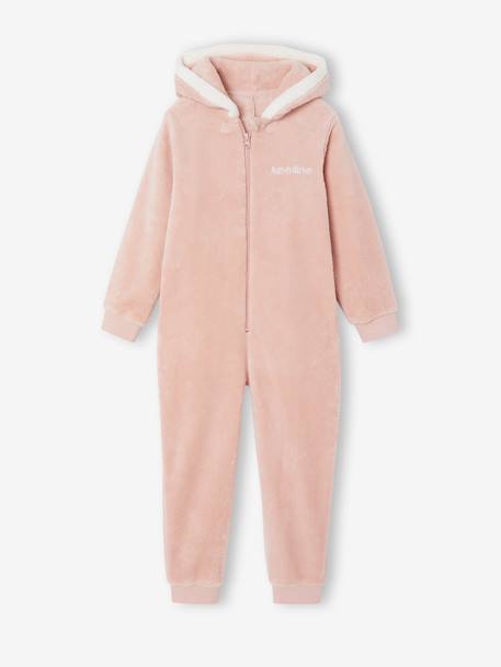 Princess playsuit for girls rosy 