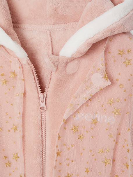 Princess playsuit for girls rosy 