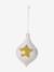 Pack of 10 Christmas tree baubles multicoloured 