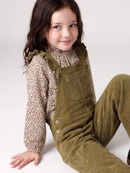 - Fancy Top, Elasticated Ruffled Neckline, for Girls