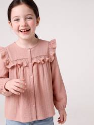 Long-sleeved shirt for girls