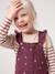 Dungarees for girls plum 