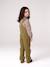 Corduroy pinafore dungarees for girls olive 