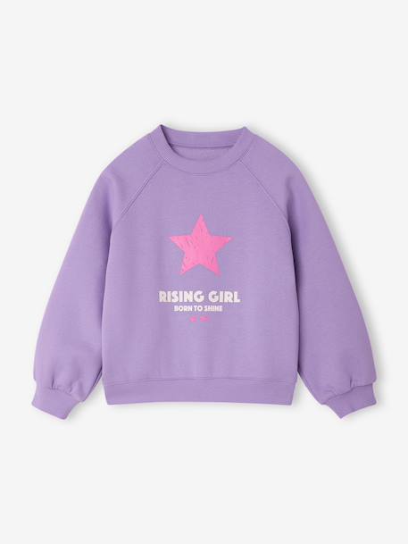 Sweatshirt and leggings set for girls ecru 