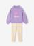Sweatshirt and leggings set for girls ecru 
