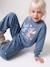 Stitch and Angel sweatshirt for girls chambray blue 