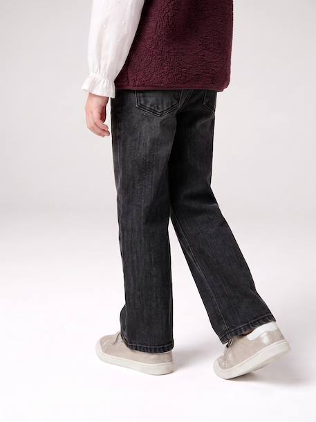 NARROW Hip, MorphologiK Wide-Leg Jeans for Girls deep blue+denim grey+light blue+medium blue 