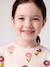 Round-neck sweatshirt for girls ecru+ivory+pale pink+taupe 