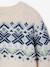 Jumper Jacquard  for boys white 