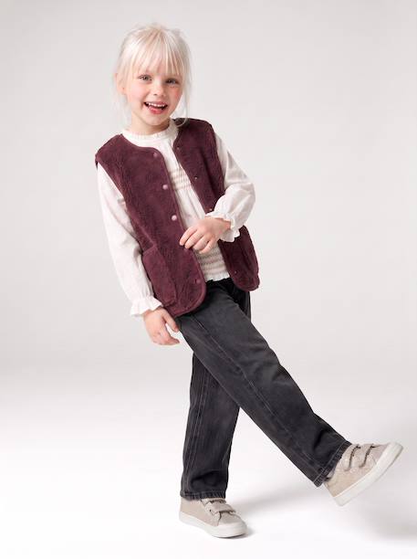 NARROW Hip, MorphologiK Wide-Leg Jeans for Girls deep blue+denim grey+light blue+medium blue 