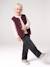 NARROW Hip, MorphologiK Wide-Leg Jeans for Girls deep blue+denim grey+light blue+medium blue 
