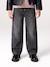 Mom Fit Jeans for Girls denim grey+light blue+medium blue 