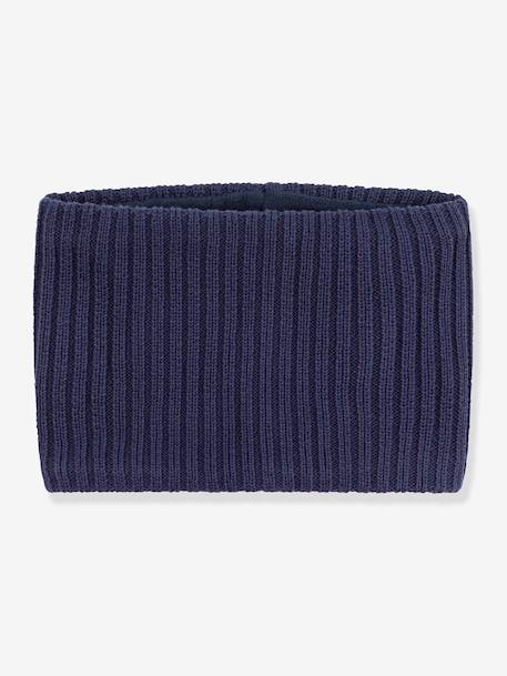 Kids' snood PETIT BATEAU navy blue 
