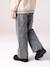 Girl's wide-leg star jeans denim grey+light blue 