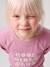 Sweatshirt with front motif for girls mauve 