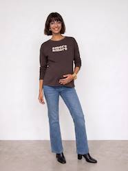 Maternity-Wide Leg Jeans for Maternity