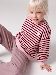 -Long-sleeved sweatshirt for girls