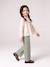 Wide Leg MorphologiK Trousers for Girls coral+grey green+khaki+old rose 