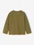 Long-sleeved T-shirt with slogan print for boys anthracite+pistachio+yellow 
