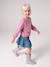 Sweatshirt with front motif for girls mauve 