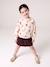 Round-neck sweatshirt for girls ecru+ivory+pale pink+taupe 