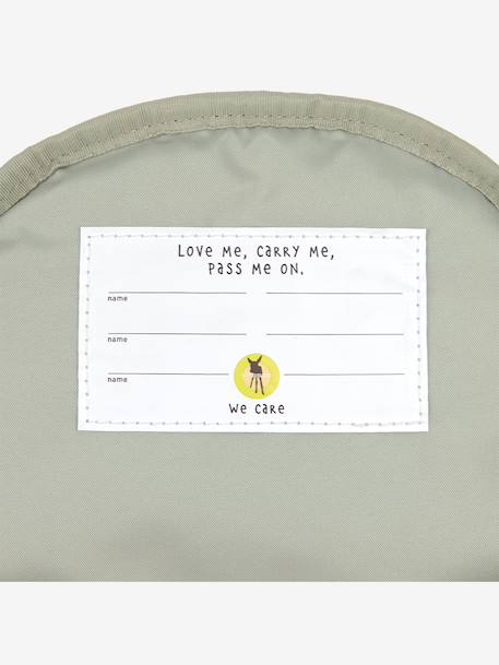 Tiny Team backpack LÄSSIG brown+rose 