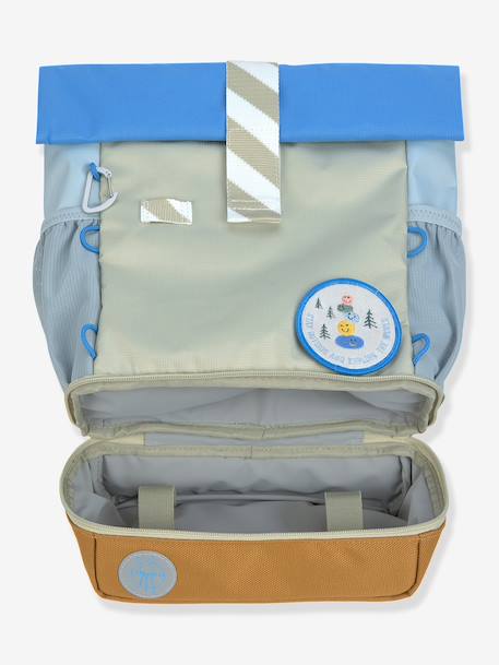 Sunny rolltop backpack LÄSSIG blue+rose 