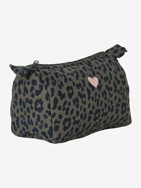 Leopard 24 or 48-Hour Changing Bag, ENVIE DE FRAISE beige+khaki 