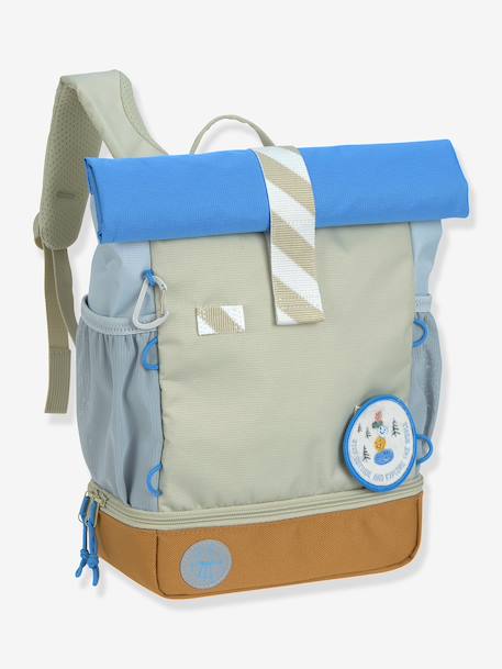 Sunny rolltop backpack LÄSSIG blue+rose 
