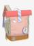 Sunny rolltop backpack LÄSSIG blue+rose 