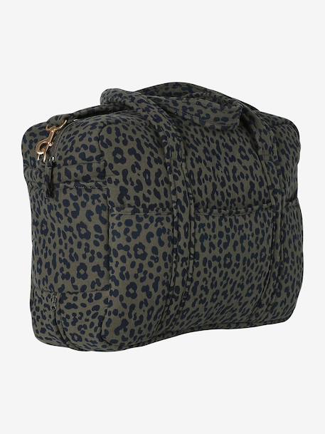 Leopard 24 or 48-Hour Changing Bag, ENVIE DE FRAISE beige+khaki 