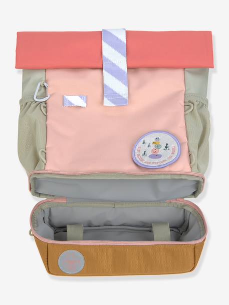 Sunny rolltop backpack LÄSSIG blue+rose 