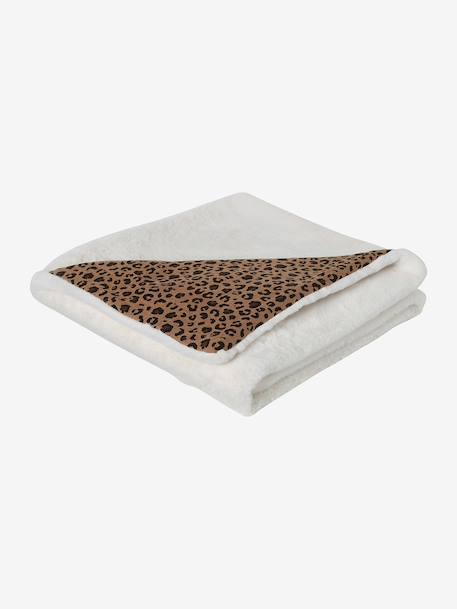 Cotton Gauze Throw for Newborns, ENVIE DE FRAISE beige 