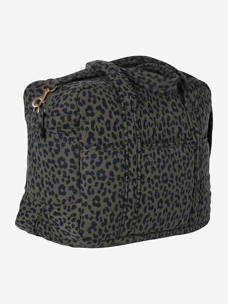 Leopard 24 or 48-Hour Changing Bag, ENVIE DE FRAISE beige+khaki 