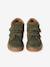 Hook-&-Loop Trainers in Leather for Boys beige+khaki+navy blue 