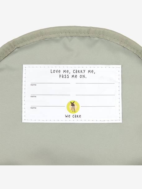 Tiny Team backpack LÄSSIG brown+rose 
