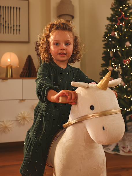 Horse on Wheels in FSC® Wood Big Horse+Small Horse+white 