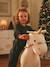 Horse on Wheels in FSC® Wood Big Horse+Small Horse+white 
