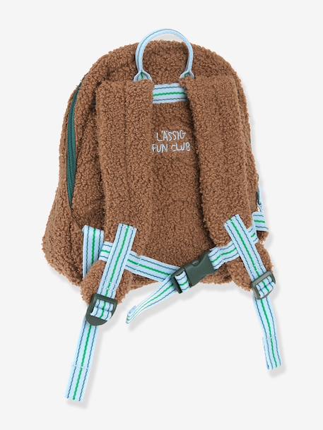 Tiny Team backpack LÄSSIG brown+rose 