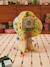 4 Season Activity Tree in FSC®100% Wood green+YELLOW MEDIUM SOLID WTH DESIGN 