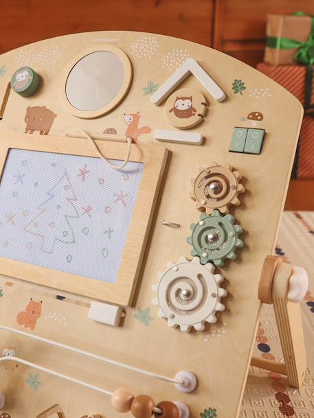 Activity board with GREEN FOREST magic blackboard in FSC® wood wood 