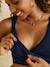 Pack of 2 Seamless Bras in Microfibre, Nursing Special beige+Dark Blue+Grey Anthracite 