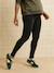 Long Maternity Leggings Black+chocolate 